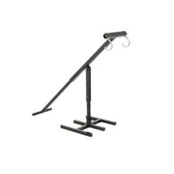 Manuell skräpresare, hållbar järnkonstruction, platsbesparande design, enkel drift