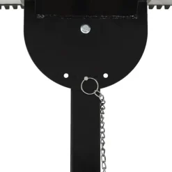 Manuell snöplog med hjul 100x44 cm