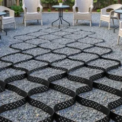 Markgaller 2-tums, Geocellgaller 16,4x6,5FT / 5000x1980mm, Perfekt för Grusstabilisering