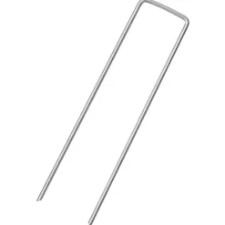 Markpinne U-format 50 st 15x3,5 cm galvaniserat stål