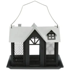 Matare Villa i metall, för fågelfrö - Trixie