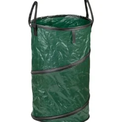 Meister Werkzeuge 9960970 Trädgårdssäck 160 l Mörkgrön