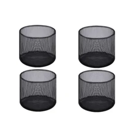 Mesh Aquatic Plant Pot - Set om 4 för vattenträdgårdar Round shape