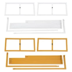 Metall bröllopsbåge, bakgrundsstativ, vit, storlek M, för trädgård, fotostudio och födelsedagsfester