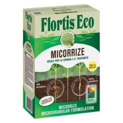 MICORRIZE MICROGRANULARE 200 G FLORTIS ECO GÖDNING FÖR TRÄDGÅRDSVÄXTER