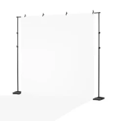 4Mil Plastfolierulle, 3x50 FT, Tungt Duty Polyeten, Svart