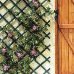 MINI-TRELLIS vit plastspaljé - INTERMAS TRÄDGÅRD - 0,50 x 1,5 meter - Plast