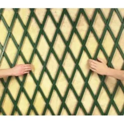 MINI-TRELLIS vit plastspaljé - INTERMAS TRÄDGÅRD - 0,50 x 1,5 meter - Plast