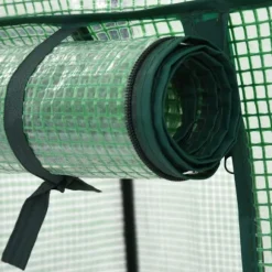 Miniväxthus 3 hyllor 69x49x125 cm