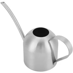 500ml rostfritt stål inomhus utomhus vattenkanna trädgård växt blomma lång pip vattenkanna