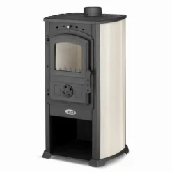 Modern fristående vedspis - Ekologisk design 2022, 10 kW, A-klass