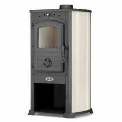 Modern fristående vedspis - Ekologisk design 2022, 10 kW, A-klass