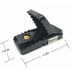 Mouse Trap 6-pack Musfällor för att döda möss, snabbt och oändligt återanvändbart genom att lägga bete eller annan mat