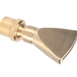 Mässing Smalt Fläktvattenfontänmunstycke Spruthuvud Justerbar Dammspridare G1 Utvändig Gänga