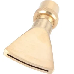 Mässing Smalt Fläktvattenfontänmunstycke Spruthuvud Justerbar Dammspridare G1 Utvändig Gänga