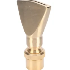 Mässing Smalt Fläktvattenfontänmunstycke Spruthuvud Justerbar Dammspridare G1 Utvändig Gänga