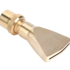 Mässing Smalt Fläktvattenfontänmunstycke Spruthuvud Justerbar Dammspridare G1 Utvändig Gänga