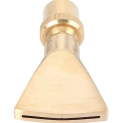 Mässing Smalt Fläktvattenfontänmunstycke Spruthuvud Justerbar Dammspridare G1 Utvändig Gänga