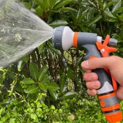 Munstycke för Trädgårdsslang - 8 olika Vattenstrålar