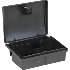 Musfällor 5 st svart 13x10x4 cm