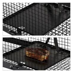 Mushälla, 11x39x12,5 cm, Svart, Järn