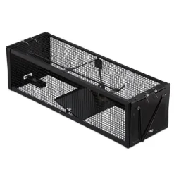 Mushälla, 11x39x12,5 cm, Svart, Järn