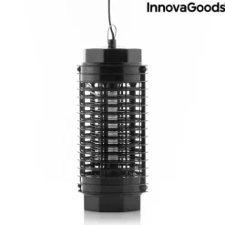 Myggmedelslampa - KL-1500 - 4W - Svart - UVA-ljus - Elgrill - Avtagbar bricka