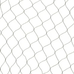 NATURE Primo 10 x 10 m svart fågelnät - 28 mm maskstorlek - 12 gr/m² polyeten