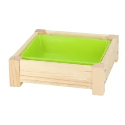 Naturligt trä mask komposter