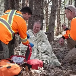 Nödfilt Värmefolie Vindtät & Lättvikt Överlevnadsfilt - Silver