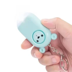 Nödlarm Överfall Skydd bärbar självförsvar högljudd Personligt Säkerhetslarm - Blå