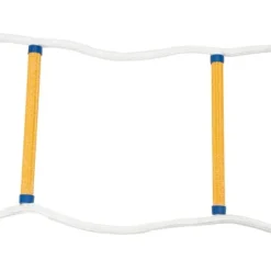 Nödutrymningsstege - Räddningsstege - 10 m Längd - 200 kg Maxbelastning - Halkskydd - För Balkong & Hem - Utomhusbruk