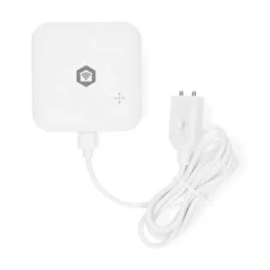 Nedis SmartLife Water Detector | Wi-Fi | Batteridriven | Förlängning ingår | Max. batteritid: 24 Månader | 80 dB | Vit