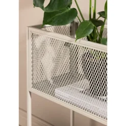 Netz korg blomlåda 30x110cm beige.