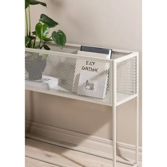 Netz korg blomlåda 30x110cm beige.