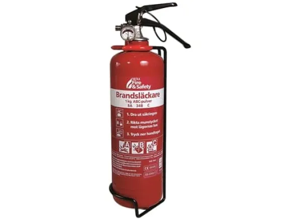 Nexa brandslukker, rød 1 kg pulver 8A 34B C