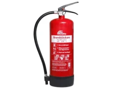 Nexa brandslukker, RÖD 6kg ABC-pulver, väggfäste