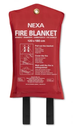 Nexa FBS-180: Brandfilt silikon, 180 cm