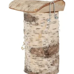 Nichoir - Esschert Design - Blåmes - Björk - Ingångsdia 28 mm - Certifierad FSC