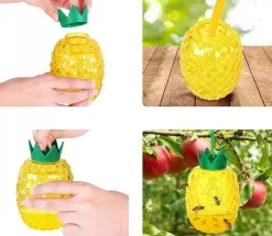 NoBzzz GETINGFÄLLA 2 stycken ÅTERANVÄNDBAR EFFEKTIV ANANAS