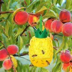 NoBzzz GETINGFÄLLA 2 stycken ÅTERANVÄNDBAR EFFEKTIV ANANAS