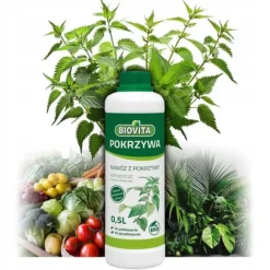 Nässlgödsel naturligt koncentrat för tomatplantor i kruka 0,5 l