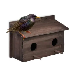 Nästlåda, Dubbel nästlåda, 22x35x18 cm, Brun