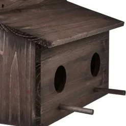 Nästlåda, Dubbel nästlåda, 22x35x18 cm, Brun