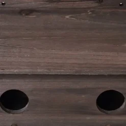 Nästlåda, Dubbel nästlåda, 22x35x18 cm, Brun