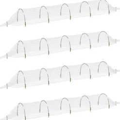 Nättunnlar 4 st - Glasfiber och PP för växtskydd | Storlek: 1,5x5 m