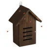 Nyckelpigshus, 25x18,5x12 cm, Brun