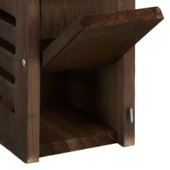 Nyckelpigshus, 25x18,5x12 cm, Brun