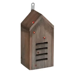 Nyckelpigshus, 25x12x10 cm, Brun, Trä