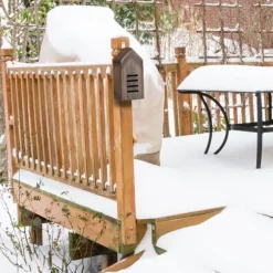 Nyckelpigshus, 25x12x10 cm, Brun, Trä